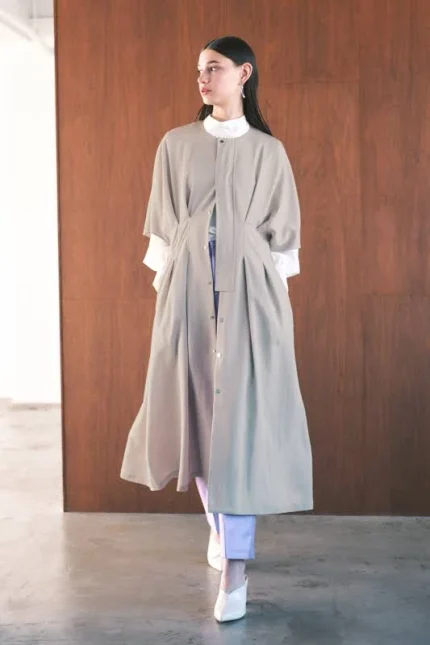 Elegant Pleated A-Line Midi Dress